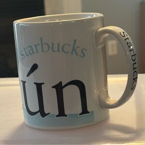 Starbucks White and Black Mug